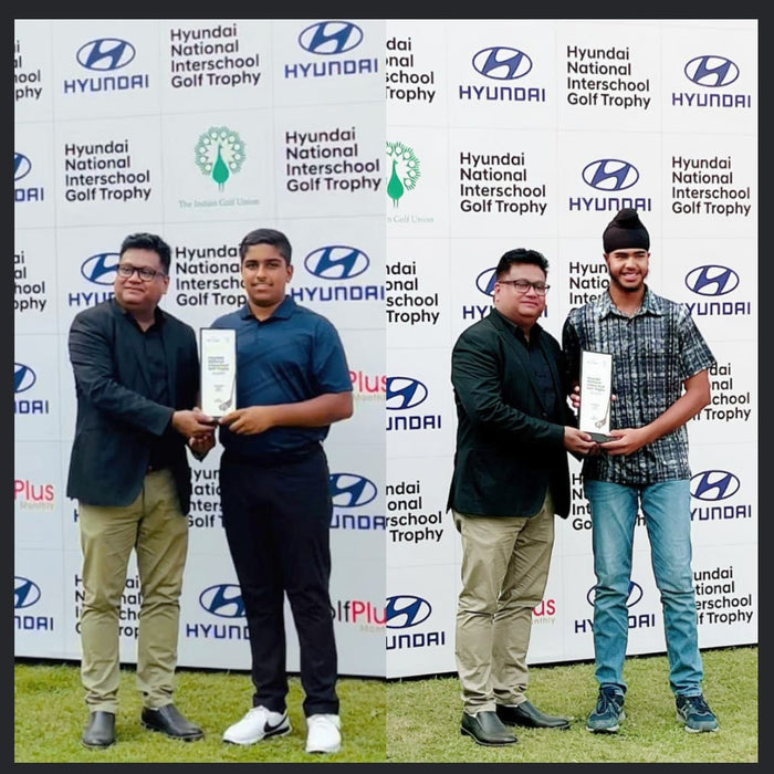Double Win for academy student's at the Hyundai National Interschool Golf Trophy 2022