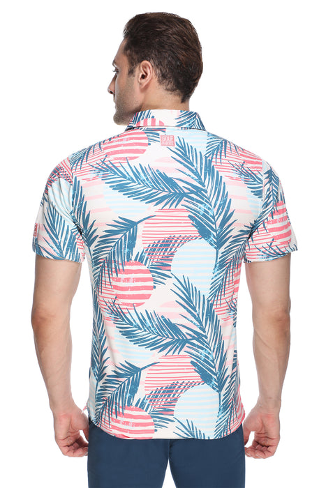 Trendy Exotic Sunset Polo