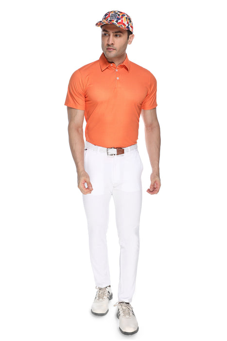 Polo T-shirt in Orange