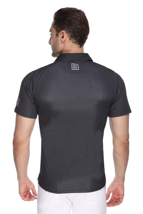 Polo T-shirt in Black