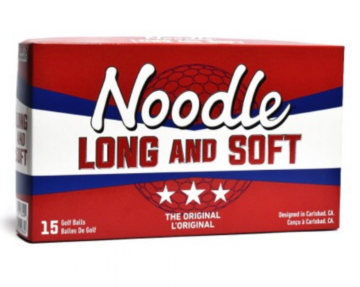 Noodle Long And Soft Golf Balls sleeve of five 2 + 1 offer