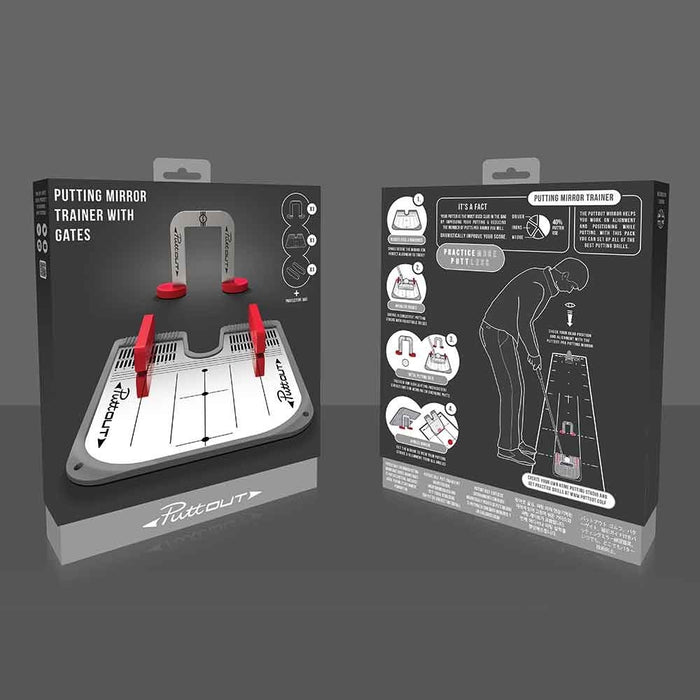 Putt out Mirror Trainer With Gates